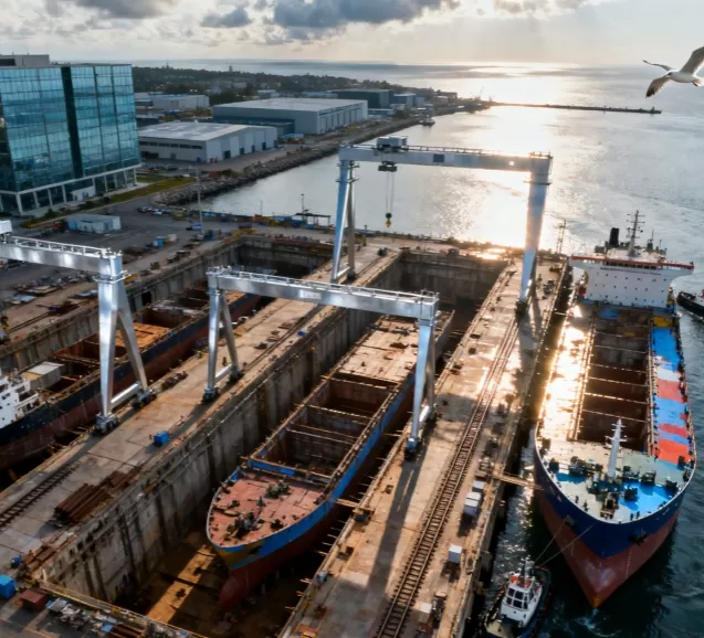 Интеллектуальная система перегрузки WTAU установлена ​​на крупном судостроительном предприятии в Малайзии, повышая уровень безопасности при подъеме тяжелых грузов.